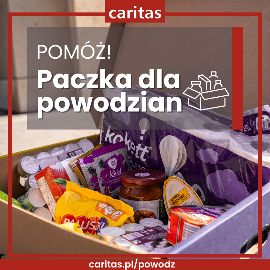 PACZKA DLA POWODZIAN