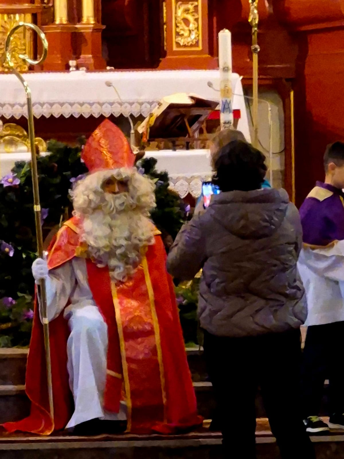 Wizyta Świętego Mikołaja