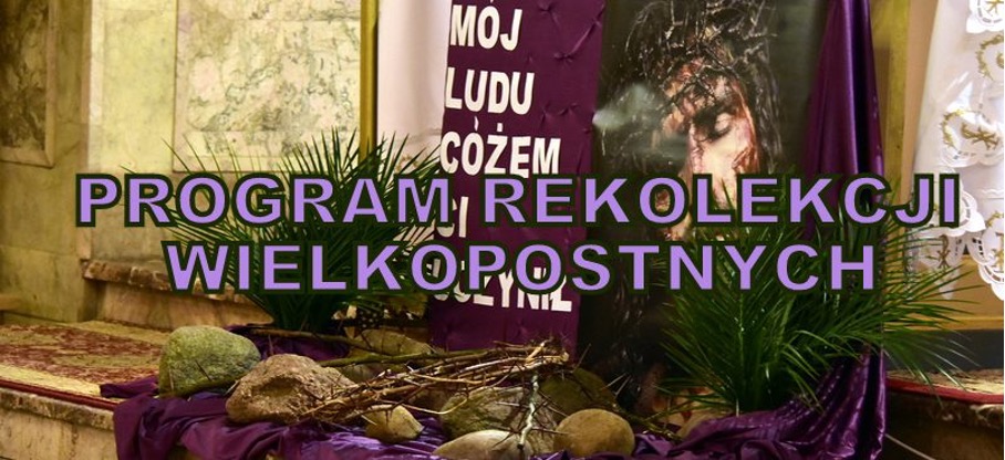 Program rekolekcji szkolnych