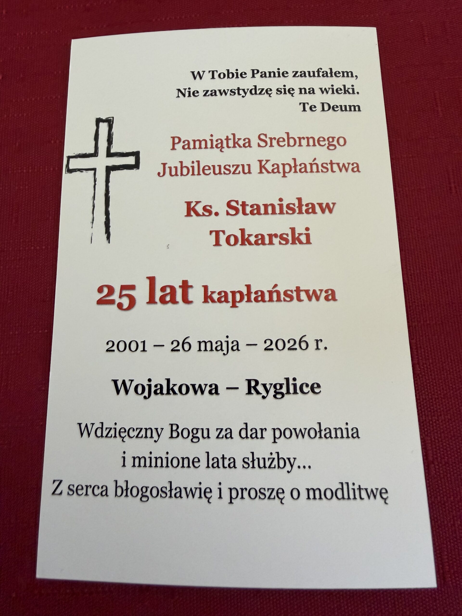 Jubileusze Święceń Kapłańskich